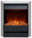 Burley 176R-SS-BL Wardley Inset Electric Fire Stainless Steel & Black