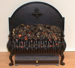 Burley 224BL Cottesmore Basket Fire Black with Black Legs