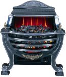 Burley 227 Stamford Electric Fire 2kW Polished Aluminium