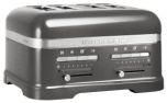KitchenAid 5KMT4205BMS Artisan Toaster 4 Slice Medallion Silver
