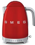 Smeg KLF02RDUK 50's Retro Variable Temperature Kettle 1.7L Red 