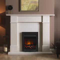 Burley 1834BL Welham Inset/Freestanding Electric Fire - Black