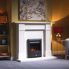 Burley 1874BL Harringworth Electric Fire - Black