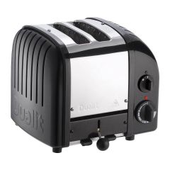 Dualit 20433 2 Slot Classic Vario AWS Toaster - Satin Black