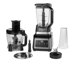 NINJA BN800UK 3-IN-1 FOOD PROCESSOR WITH AUTO iQ-BLACK/SILVER