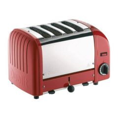 Dualit 40379 Classic Vario AWS 4 Slot Toaster - Red