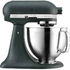 KitchenAid Artisan 5KSM185PSBPP 4.8L Stand Mixer - Pebble Palm