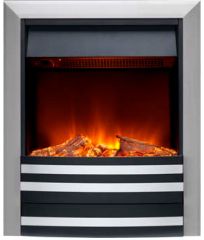 Burley 175R-SS Overton Inset Electric Fire Stainless Steel