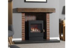 Burley 2306-M Pickworth Balanced Flue Stove Black