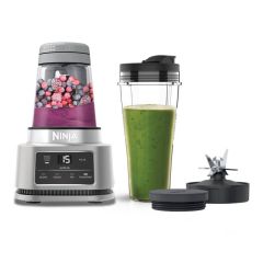 Ninja CB100UK Foodi Power Nutri Blender 2-in-1- Silver