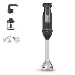 Ninja CI100UK Foodi 3-in-1 Hand Blender, Mixer & Chopper - Black