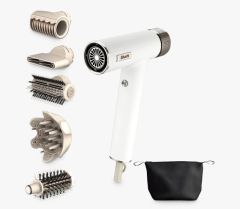 Shark HD352UK SpeedStyle 5-in-1 Hairdryer with Storage Bag - White