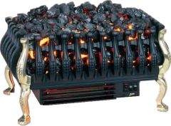 Burley 223 Cottesmore Basket Fire Black with Brass Legs