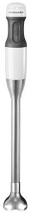 KitchenAid 5KHB2531BWH Classic Hand Blender Set White - Blend on Long Arm