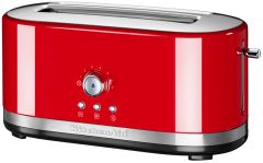 KitchenAid 5KMT4116BER Manual Control Long Toaster 4 Slice Empire Red