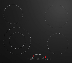 Blomberg MKN54212 58cm Ceramic Hob - Black
