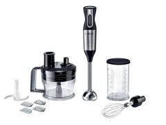 Bosch MSM6S90BGB ErgoMixx Hand Blender with Food Processor 750W - Black & Silver