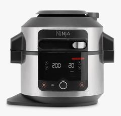 Ninja OL550UK Food 6L One Lid Multi Cooker 14 in 1 - Black/Stainless Steel