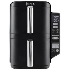 Ninja SL300UK 7.6L 2-Drawer Double Stack Air Fryer - Black