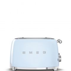 Smeg TSF03PBUK 50's Retro Style 4 Slice Toaster Pastel Blue
