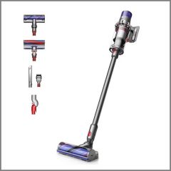 Dyson V10TOTALCLEAN Cordless Stick Vacuum Cleaner - 60 Minutes Run Time - Nickel/Black