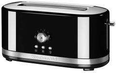 KitchenAid 5KMT4116BOB Manual Control Long Toaster 4 Slice Onyx Black