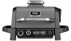 Ninja Woodfire OG701UK Electric BBQ Grill and Smoker - Black/Grey