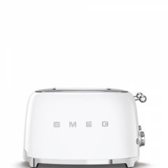 Smeg TSF03WHUK 50's Retro Style 4 Slice Toaster White