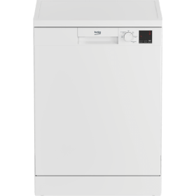 Beko DVN05C20W Full Size Dishwasher-White-13 Place Settings