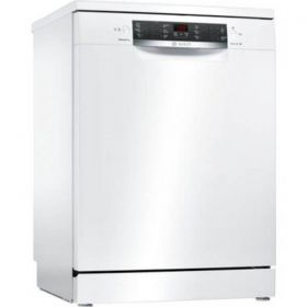 Bosch SMS46MW05G Full Size Dishwasher-White-14 Place Setting