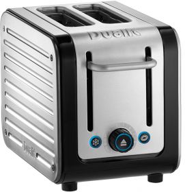 Dualit 26505 Architect Toaster 2 Slice Black & Steel