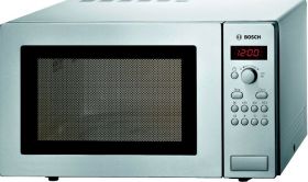 Bosch HMT84M451B Compact Microwave Oven Brushed Steel 
