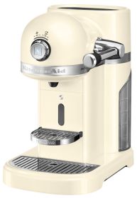 KitchenAid Nespresso Artisan Coffee Machine Almond Cream 5KES0503BAC