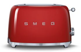 Smeg TSF01RDUK 50's Retro 2 Slice Toaster Red
