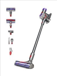 Image of Dyson V8ABSOLUTENEW Cordless Stick Vacuum Cleaner - 40 Minutes Run Time - Silver