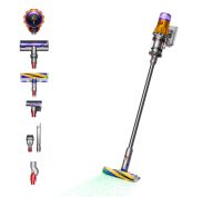 Image of Dyson V12-2023 Cordless Stick Vacuum - 60 Minutes Run Time - Nickel
