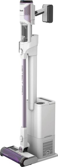 Image of Shark IW3510UK Detect Pro Cordless Vacuum Cleaner Auto-Empty System 1.3L - 60 Minutes Run Time - White/Ash Purple